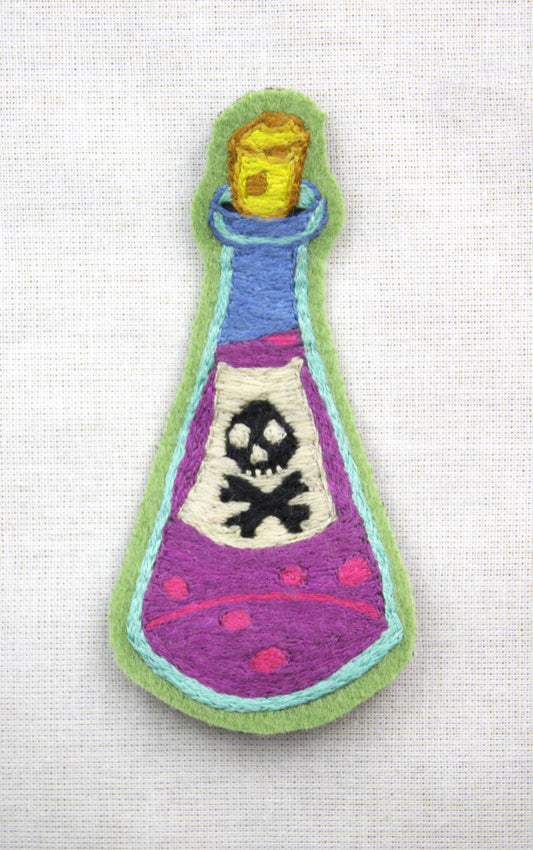 Broderie "Purple potion"