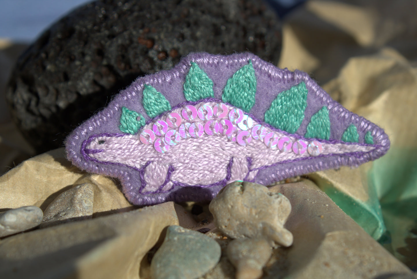 Pin's " Cute Stegosaurus"
