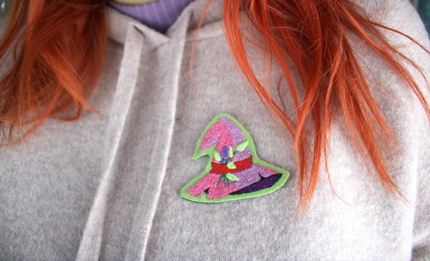Broderie " Witch Hat"