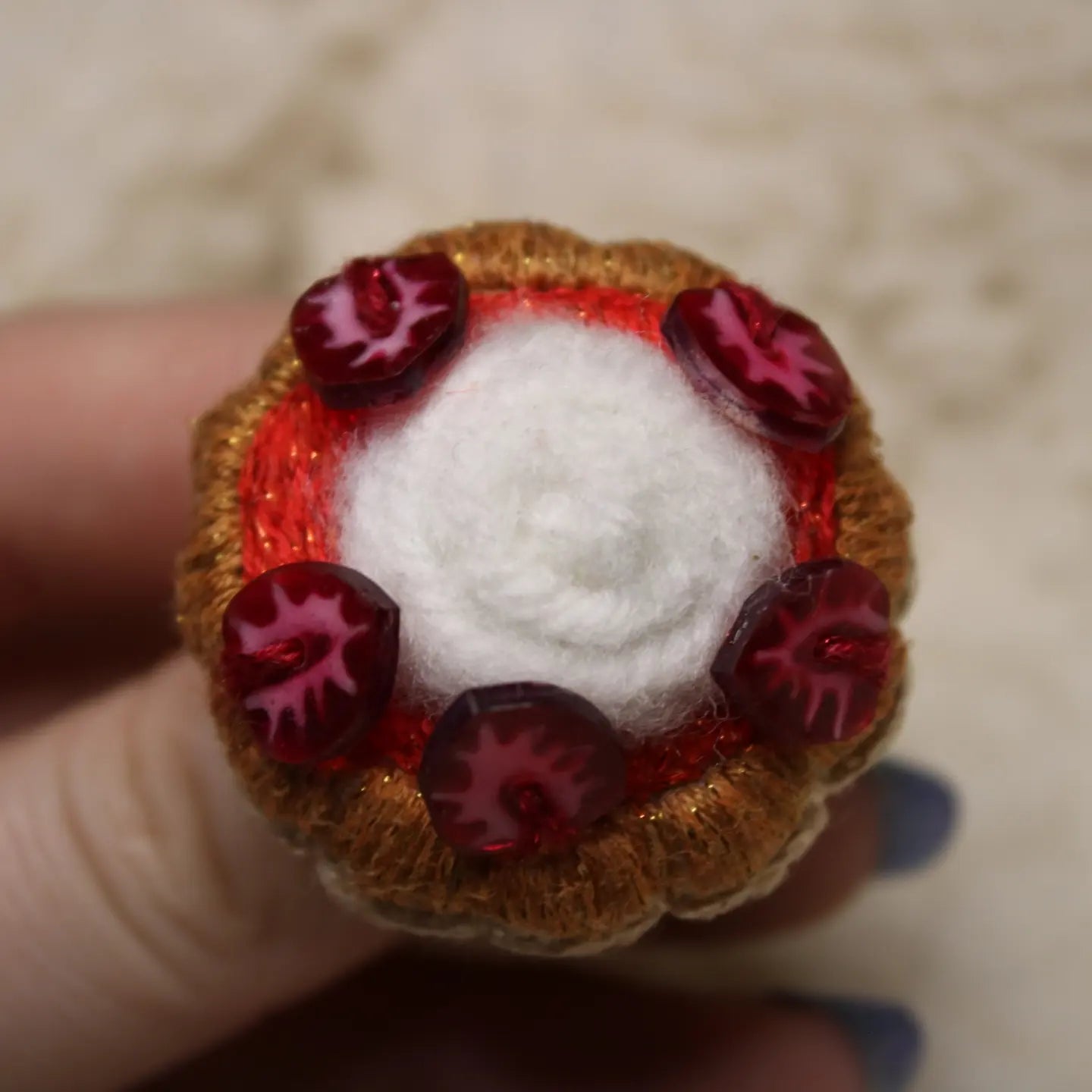 Strawberries pie