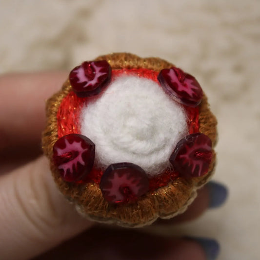 Strawberries pie