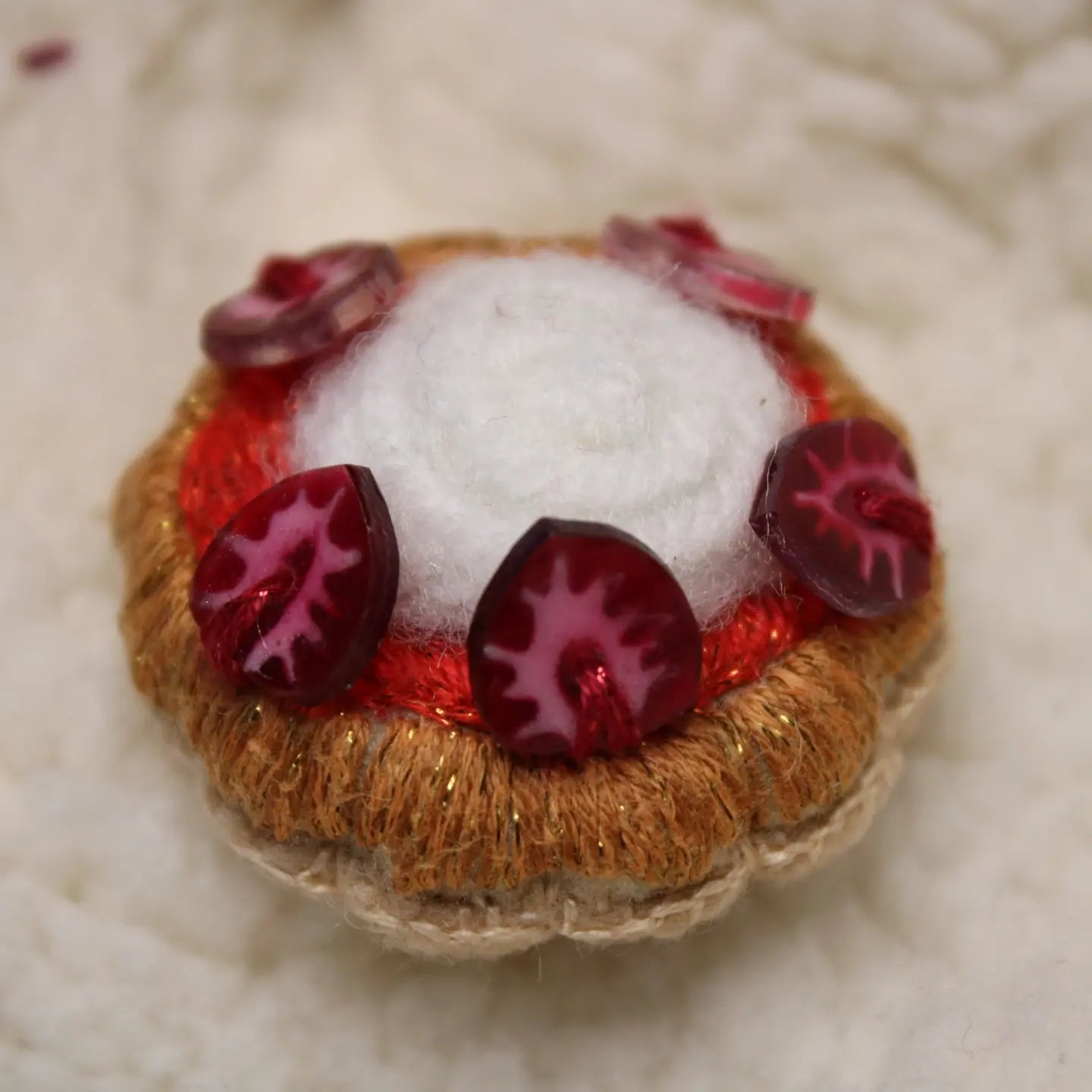 Strawberries pie