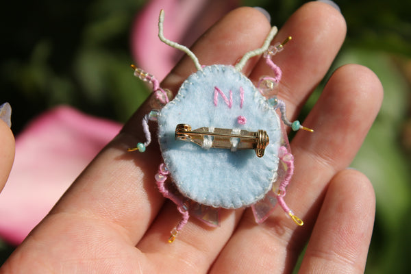 Broche scarabée "Suncatcher"