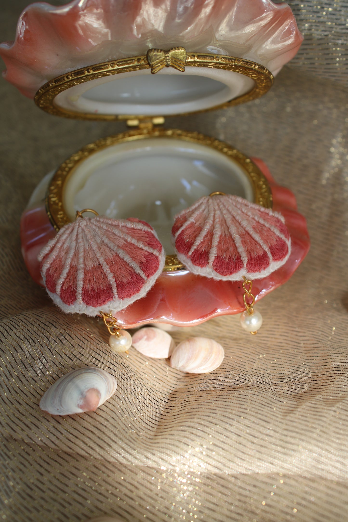 Boucles d'oreilles " Mermaid Treasure"