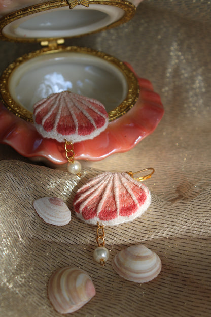 Boucles d'oreilles " Mermaid Treasure"