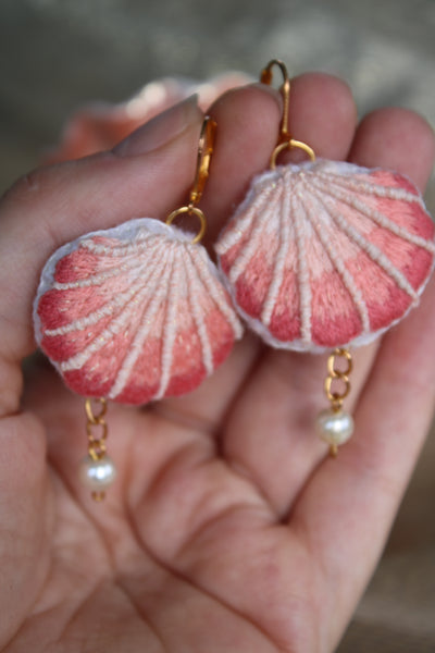 Boucles d'oreilles " Mermaid Treasure"