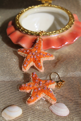Boucles d'oreilles " Super stars"