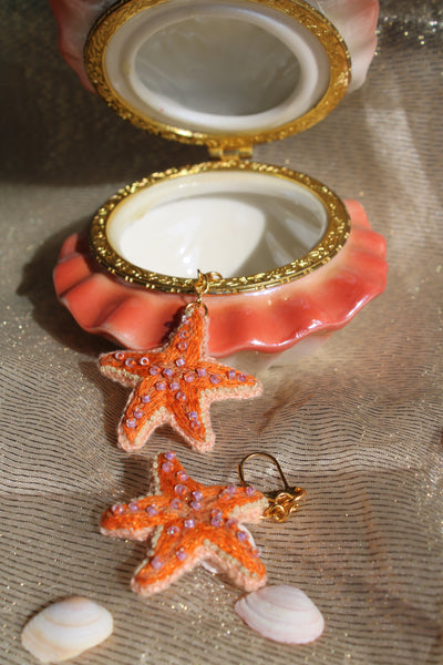 Boucles d'oreilles " Super stars"