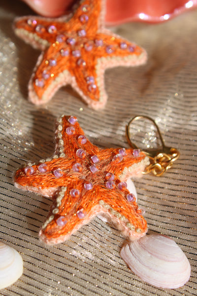 Boucles d'oreilles " Super stars"