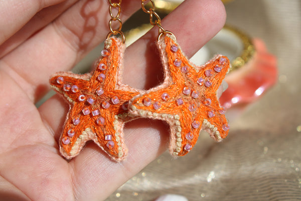 Boucles d'oreilles " Super stars"
