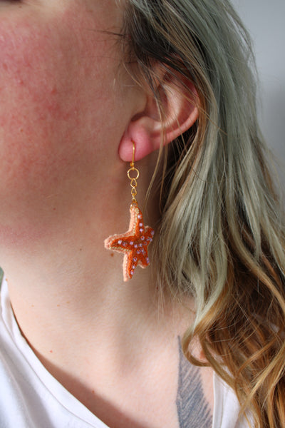 Boucles d'oreilles " Super stars"