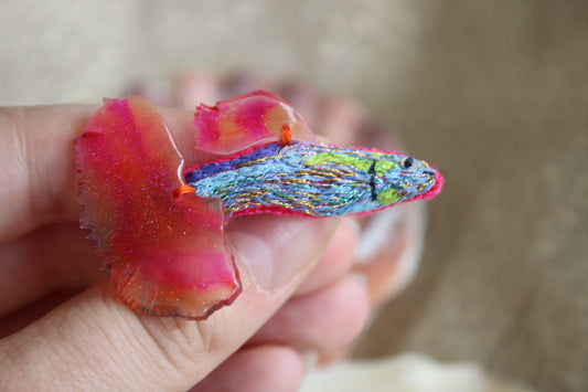 Broche " cutie guppy"