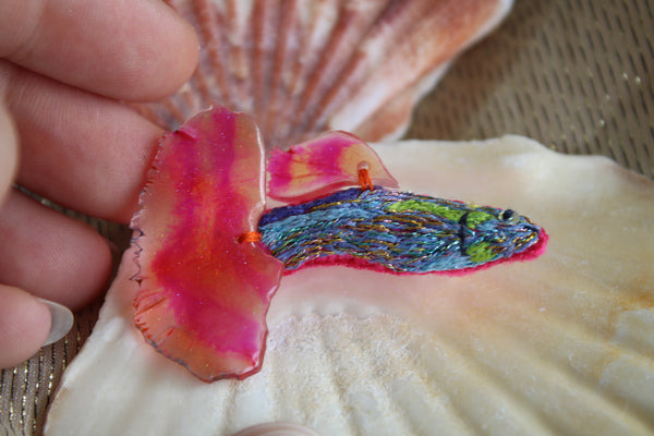 Broche " cutie guppy"