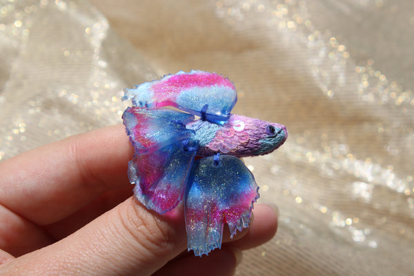 Broche " Cute Fighter "