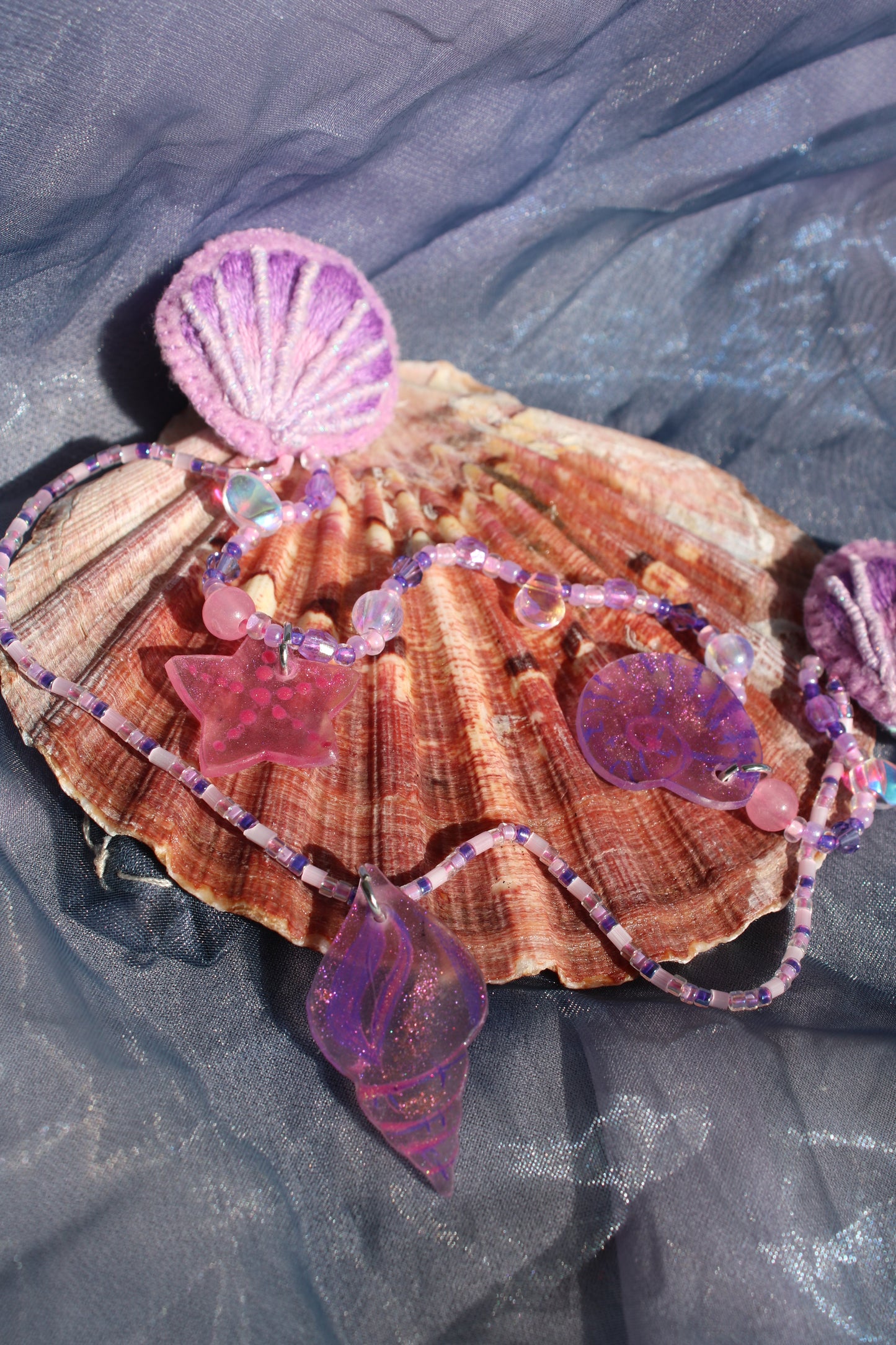 Bijou de col " seashell "