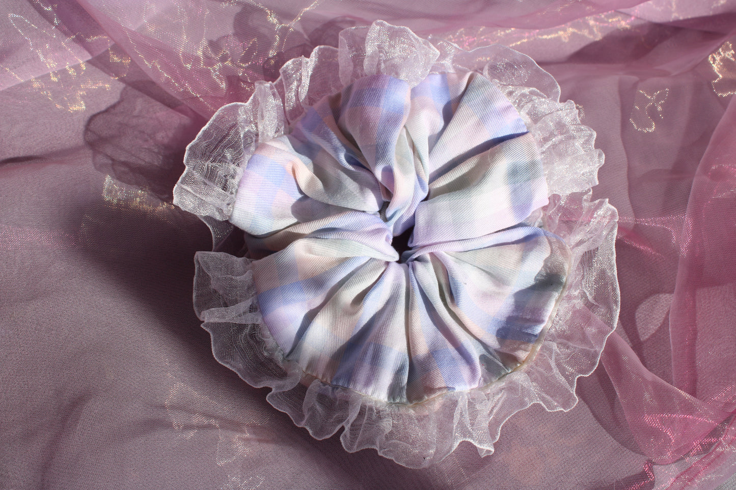 Chouchou froufrou pastel