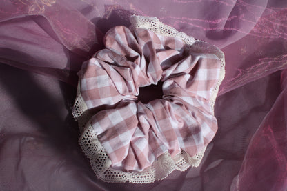 Chouchou froufrou rose