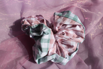 Chouchou pastel vichy