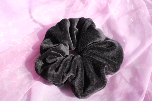 Chouchou velour noir