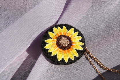 Bijou de col "Sunflower"
