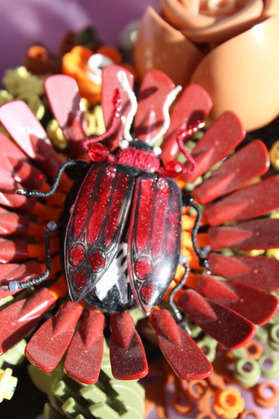 Broche scarabée " Scaragoth"