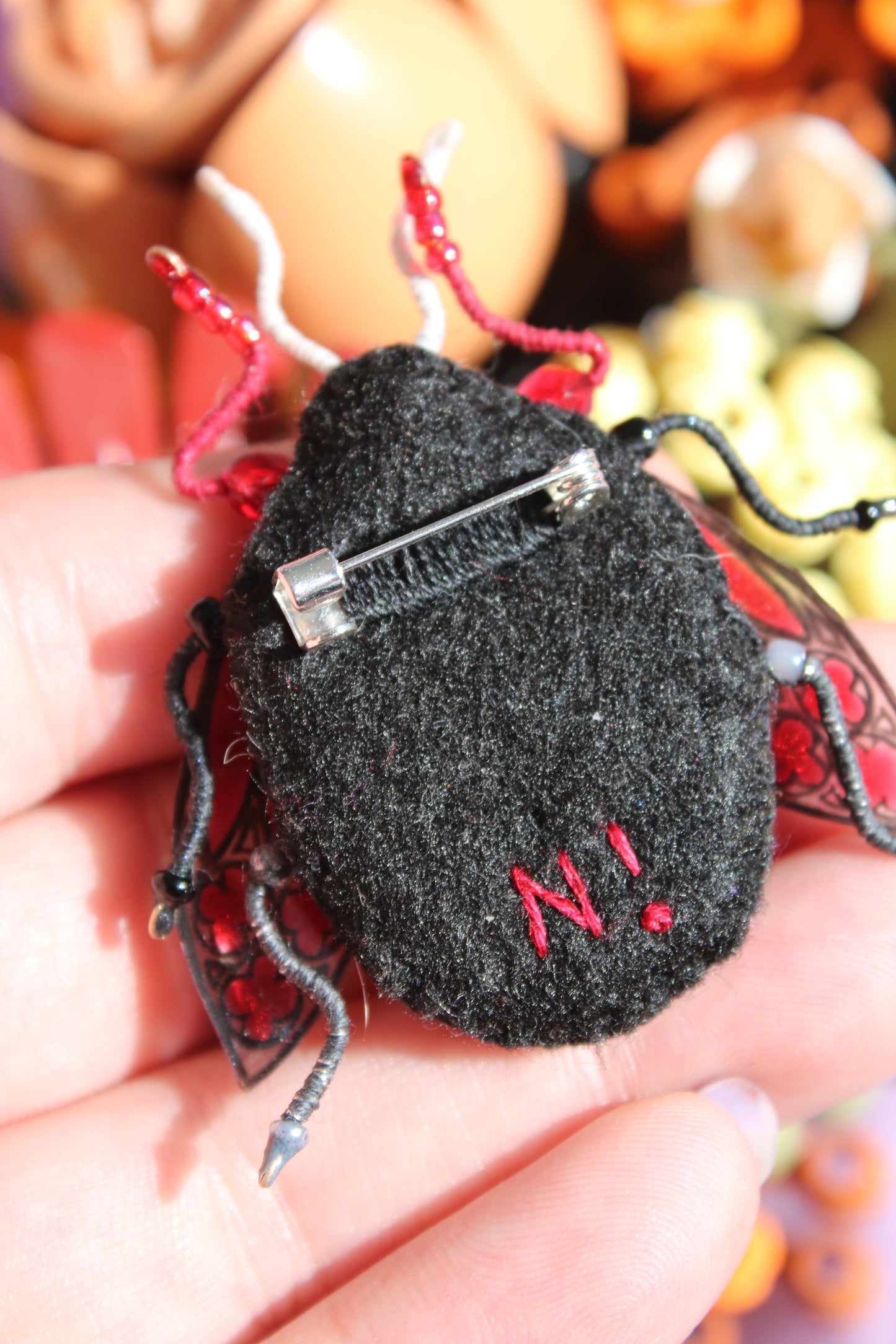 Broche scarabée " Scaragoth"