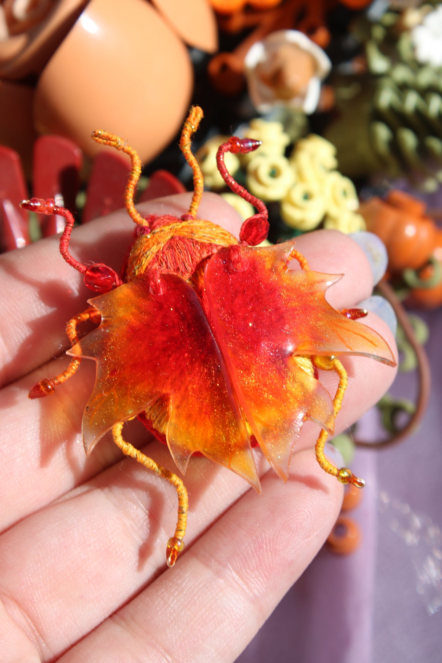 Scarabée " automn sunset"