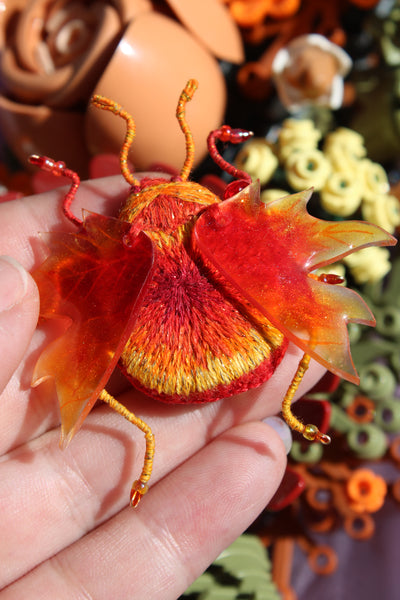 Scarabée " automn sunset"