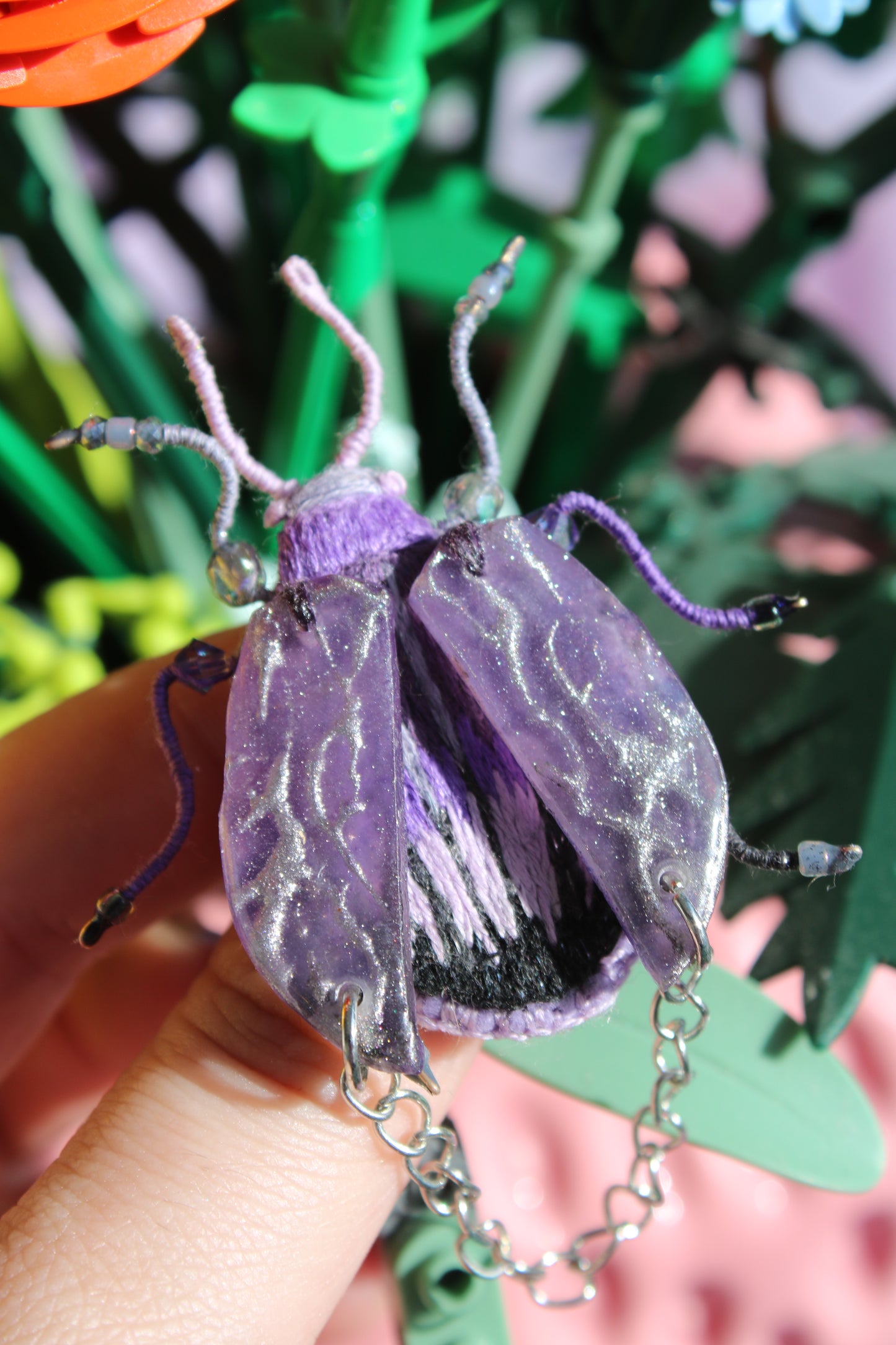 Scarabée " Purple Rain"