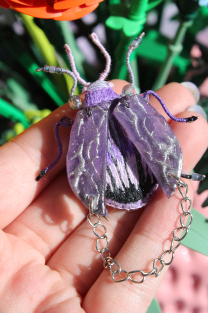 Scarabée " Purple Rain"