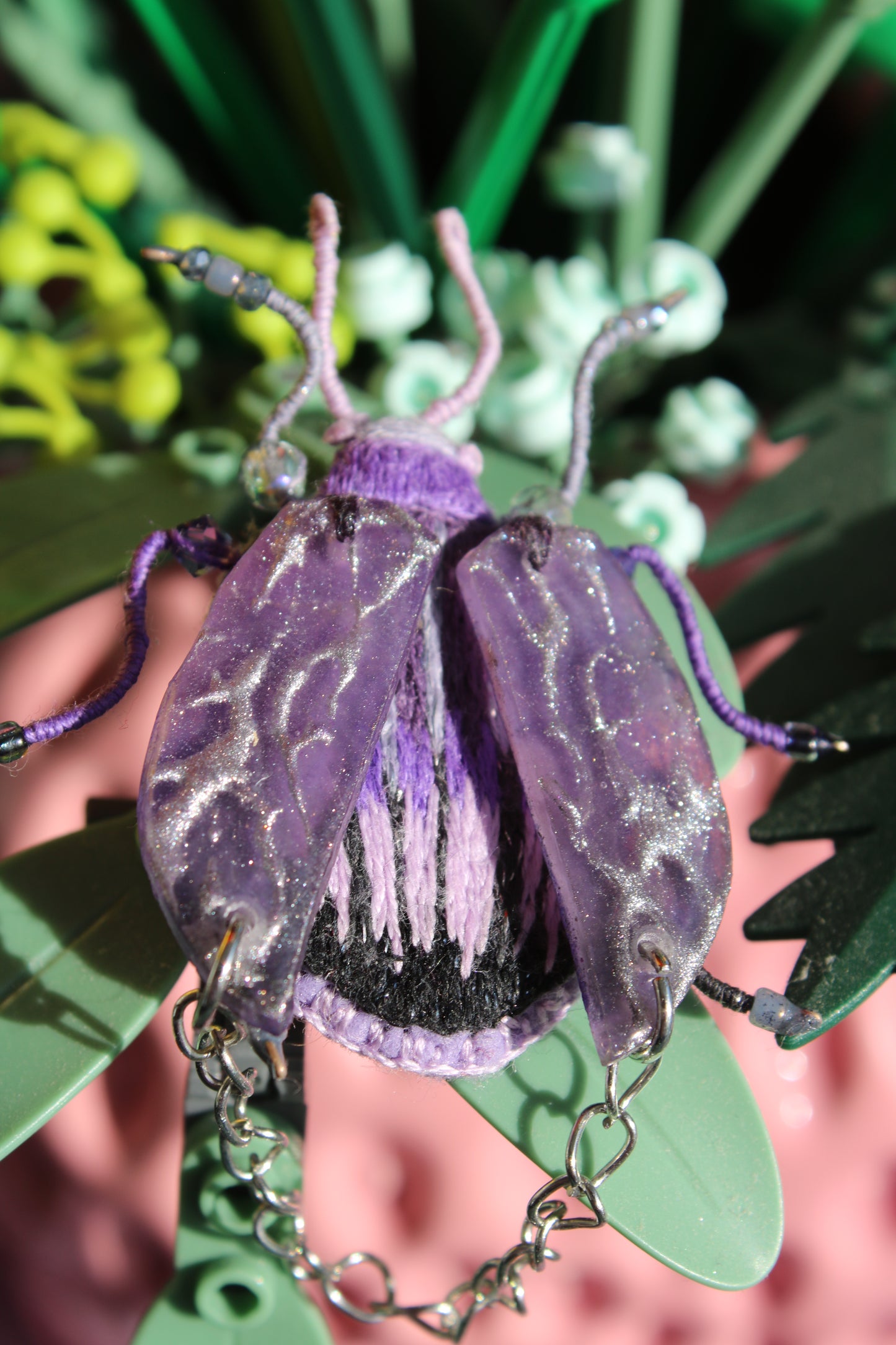 Scarabée " Purple Rain"
