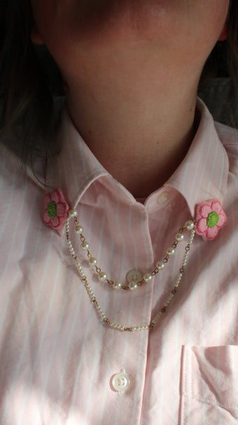 Bijou de col " cute flower "