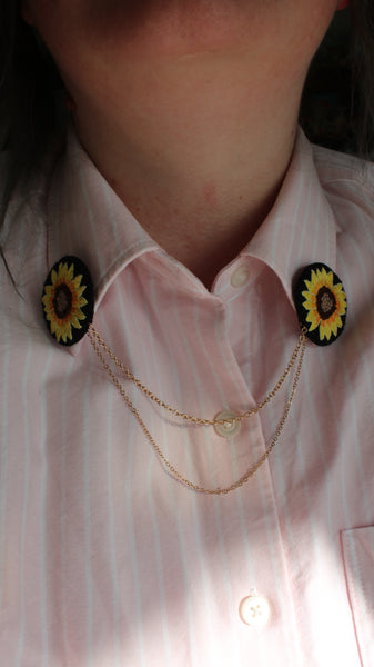 Bijou de col "Sunflower"
