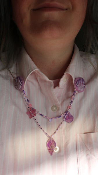 Bijou de col " seashell "