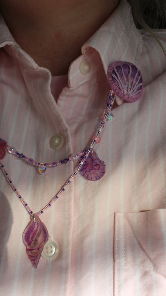 Bijou de col " seashell "