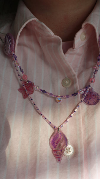 Bijou de col " seashell "