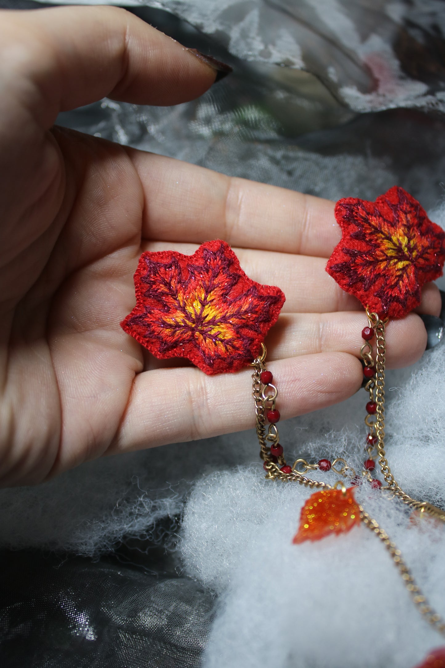 Bijou de col " automn color"