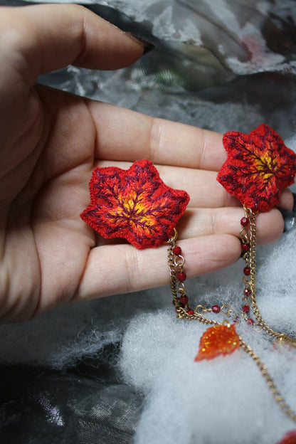 Bijou de col " automn color"