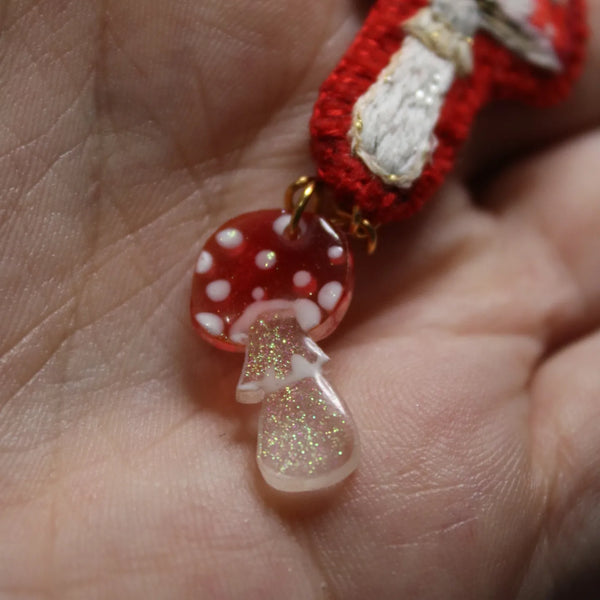 Boucles d'oreilles " wood Friends"