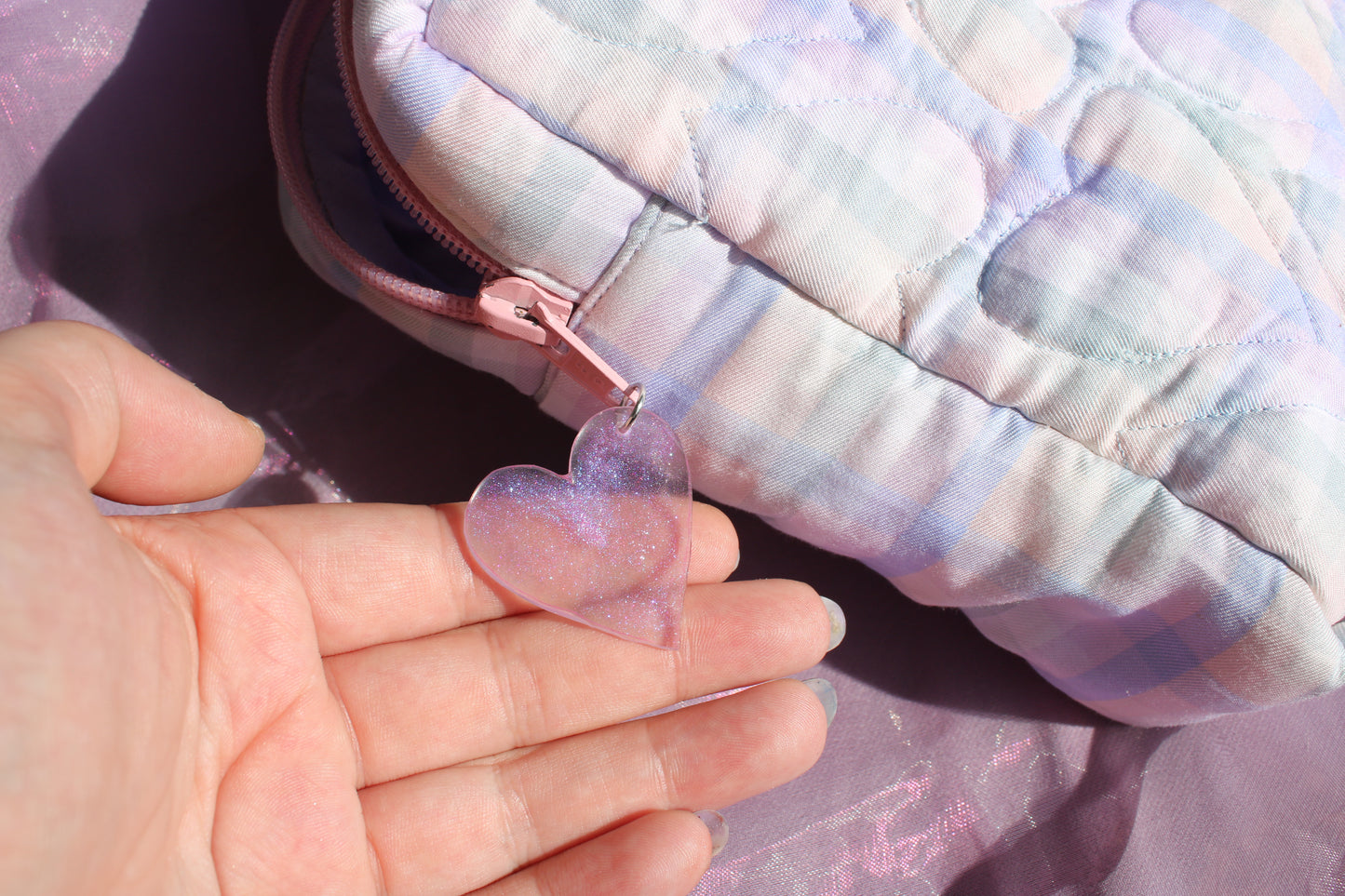 Trousse " sweat heart"