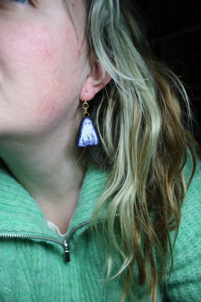 Boucles d'oreilles " fashion ghost"