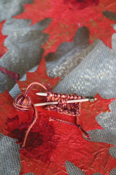 Broche " Sweet knitting"