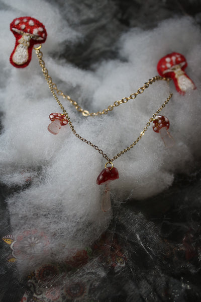 Bijou de col "moss's cutes"