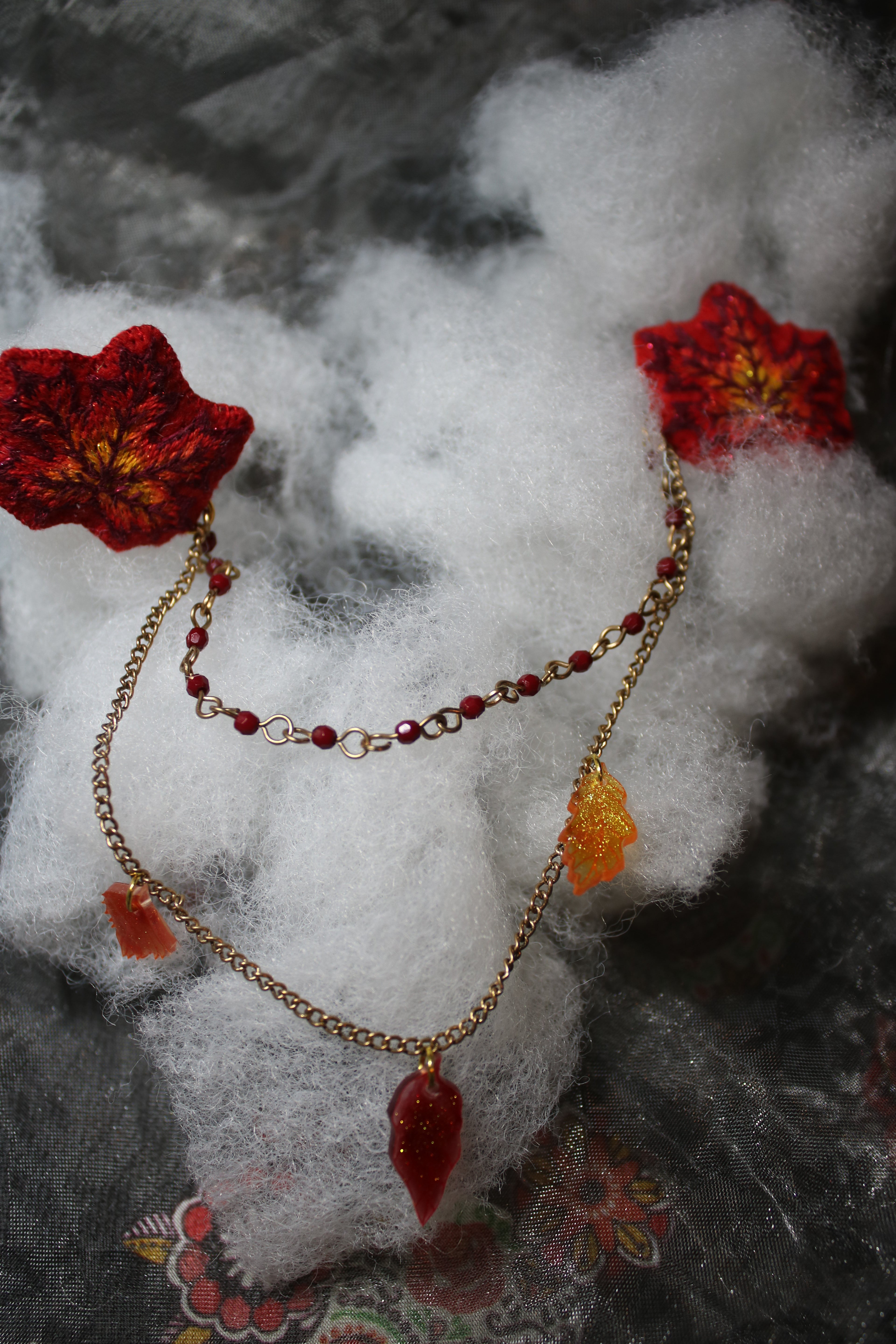 Bijou de col " automn color"