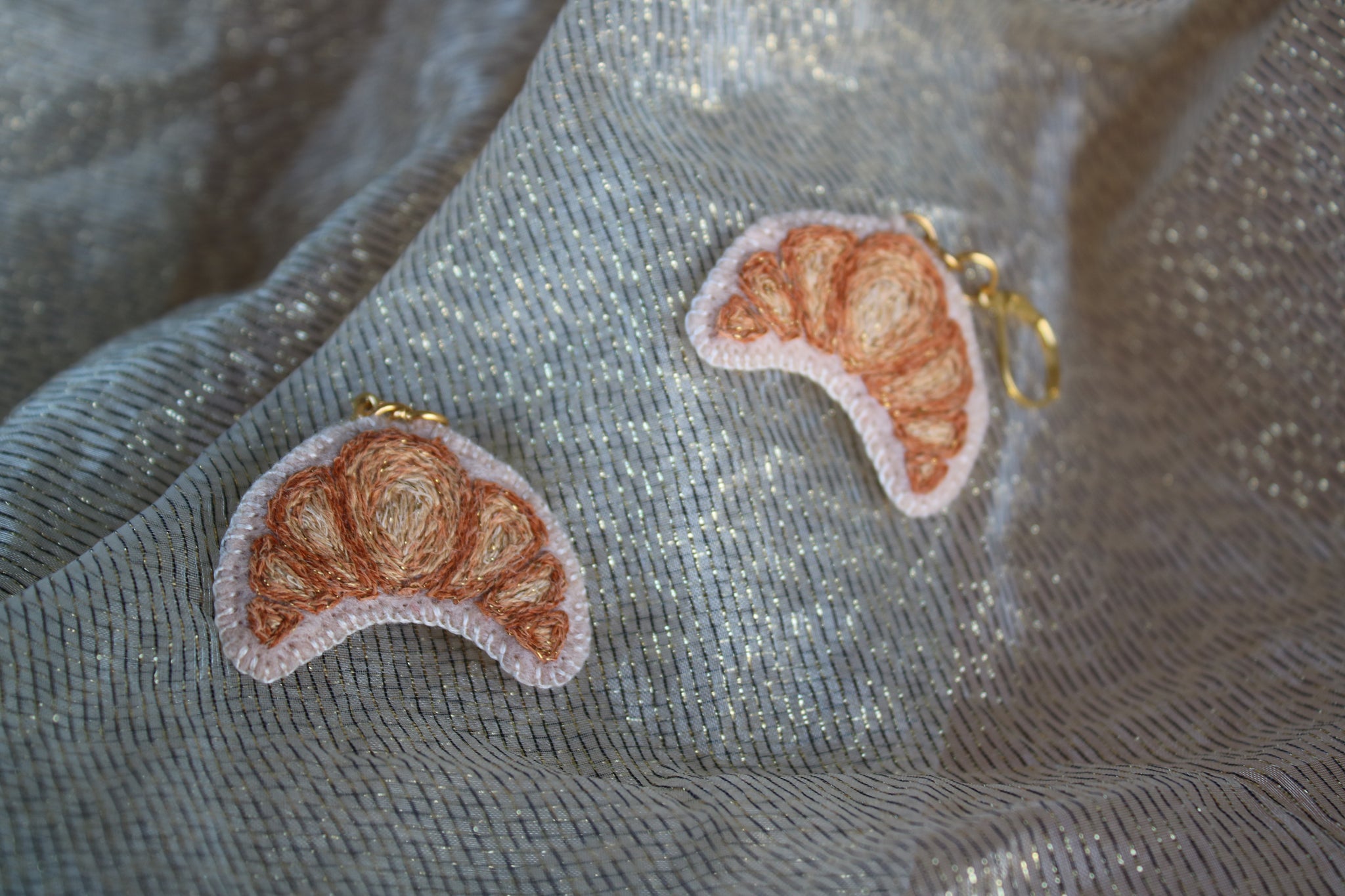 Boucles d'oreilles " Crispy beauties"