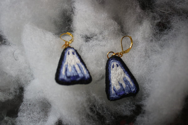 Boucles d'oreilles " fashion ghost"
