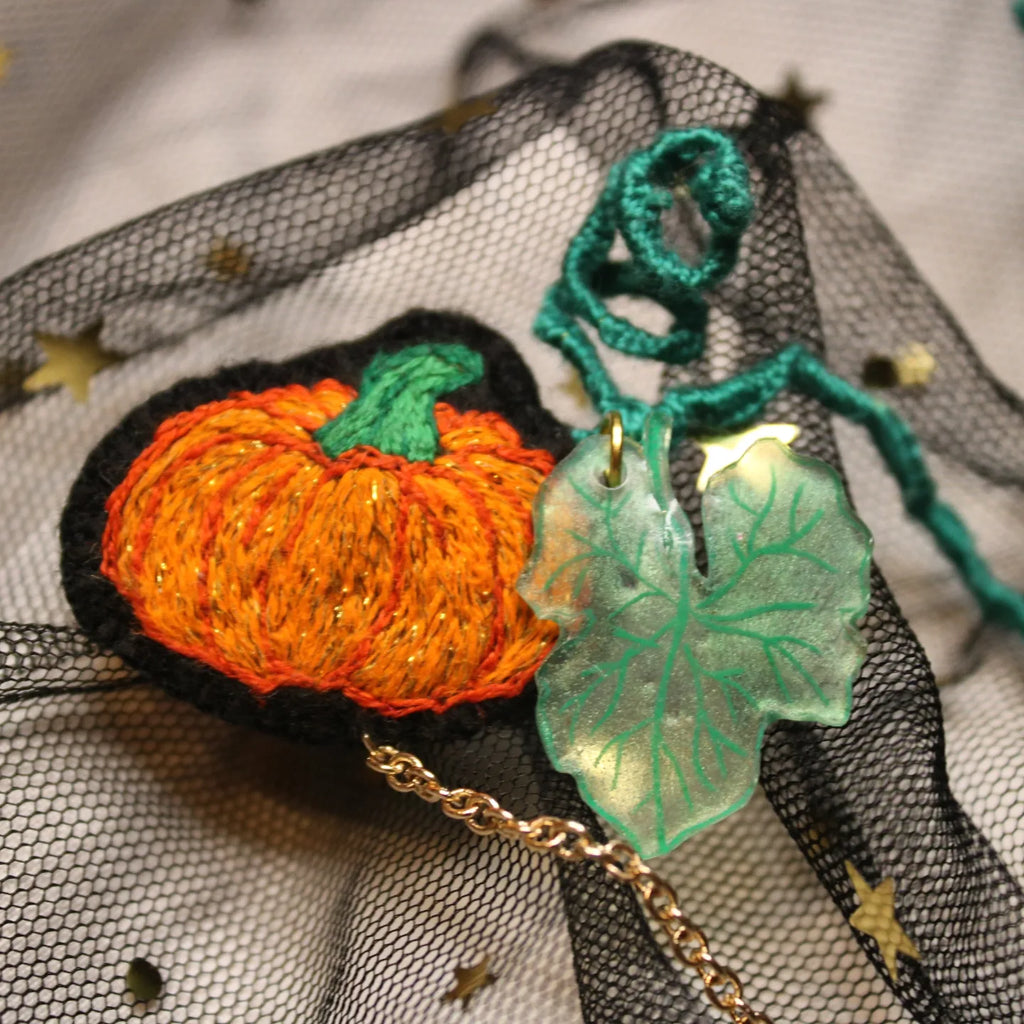 Bijou de col " Cute Pumpkin"