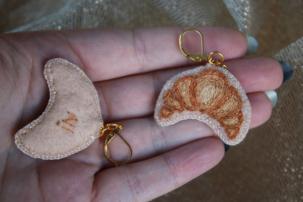 Boucles d'oreilles " Crispy beauties"