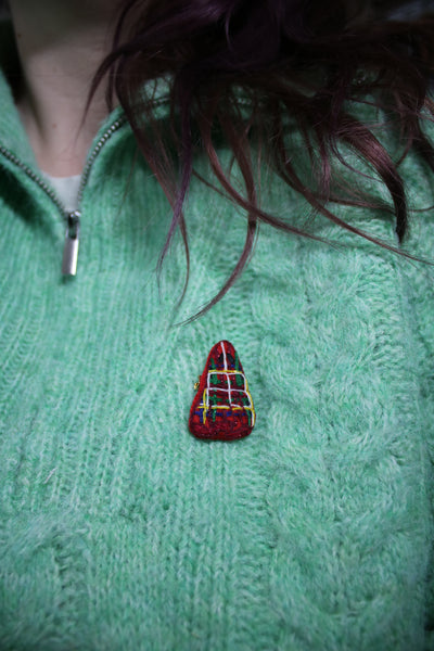 Broche "highland ghost"