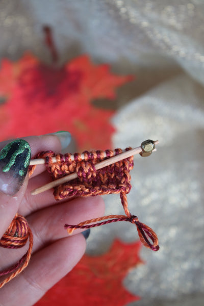 Broche " Sweet knitting"